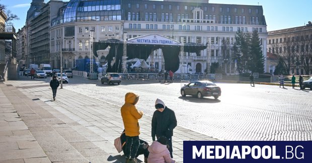 Нова година на площада традиционният новогодишен концерт под открито небе