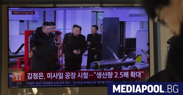 Северна Корея проведе тестово изстрелване на хиперзвукова ракета Кадри разпространени