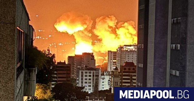 Каракас осъмна насред оглушителен звук от изтребители и силни взривове