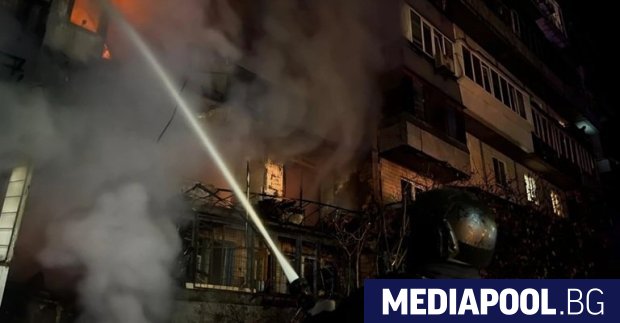 Руските сили aтакуваха с ракети Кинжал и дронове Шахед столицата