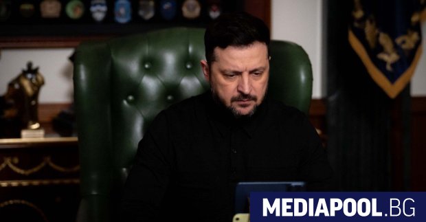 Във вечерното си снощи украинският президент Володимир Зеленски заяви че