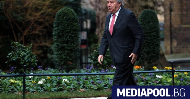 Генералният секретар на ООН Антонио Гутериш заяви в Лондон че