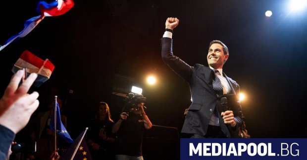 Центристката проевропейска партия D66 която спечели изборите през октомври Християндемократическият