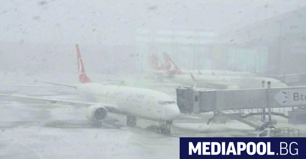 Летищата в няколко европейски столици временно преустановиха работа а десетки