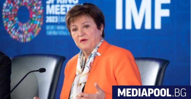 Управляващият директор на Международния валутен фонд МВФ Кристалина Георгиева пристигна
