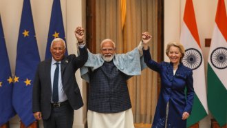 В отговор на търговската война на Тръмп, ЕС и Индия създадоха зона за свободна търговия, за която спориха близо 20 г.