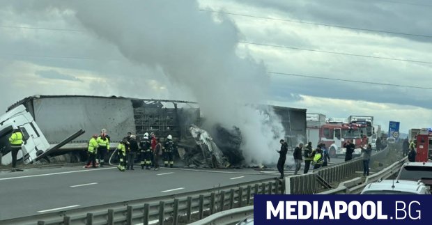 Четири тежки катастрофи с тирове станаха в днес петък 13