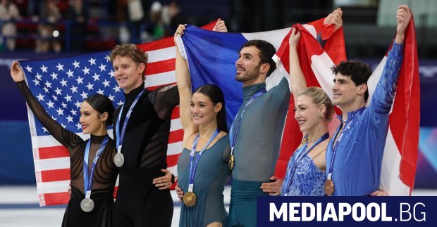 Европейските шампиони Лоранс Фурние Бодри и Гийом Сизерон от Франция