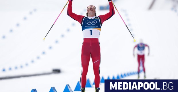 Норвежкият ски бегач Йоханес Клаебо обра всички възможни златни медали