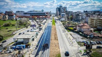 И последните 80 метра от бул. "Тодор Каблешков" са готови, но делата продължават