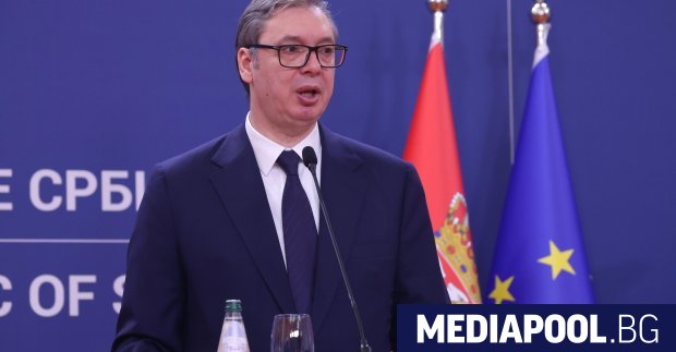 Сръбският президент Александър Вучич в събота демонстрира най тежката форма на