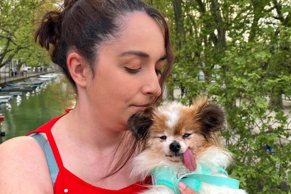 Последната собственичка на Лазар позира с него на снимка, публикувана в Инстаграм профила й
