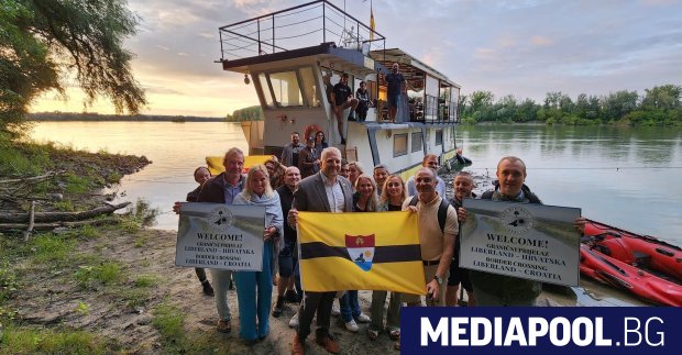 В региона на Дунав между Сърбия и Хърватия както и