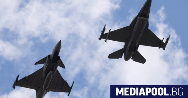 Българските изтребители F 16 Block 70 участваха за първи път