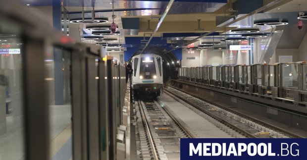 От понеделник 15 юни се възстановява движението на столичното метро