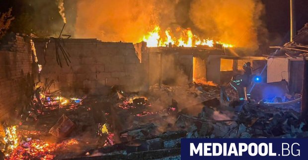 Шестима души бяха ранени след нова серия руски удари срещу