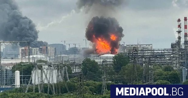 Ракета от една от системите за противовъздушна отбрана които защитават