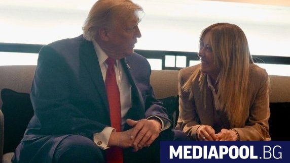Премиерът на Италия Джорджа Мелони обвини президента на САЩ Доналд