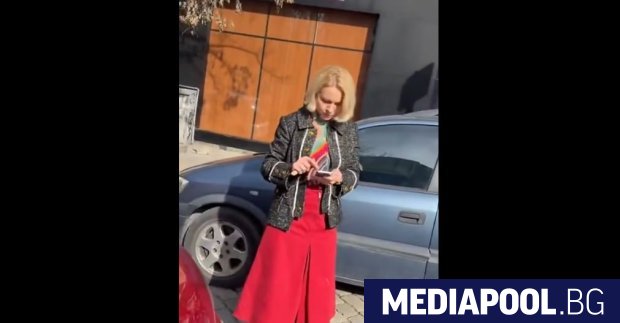 Прокурор Деница Иванова която е заплашила случаен гражданин на улицата
