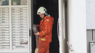 Човек е ранен след експлозия на газова бутилка в столичния к