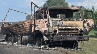 Украйна е нанесла от май насам 200 удара по бензиновози и камиони на сухопътния мост към Крим