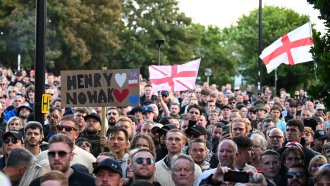 Сблъсъци в Саутхемптън по време на митинг, организиран в знак на протест срещу убийството на студент