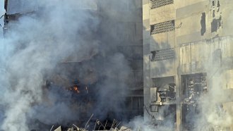 Израел порази инфраструктура на "Хизбула" в Бейрут