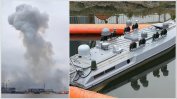 Украйна обвини Русия за отклоняването и експлозията на неин морски дрон край пристанището на Констанца