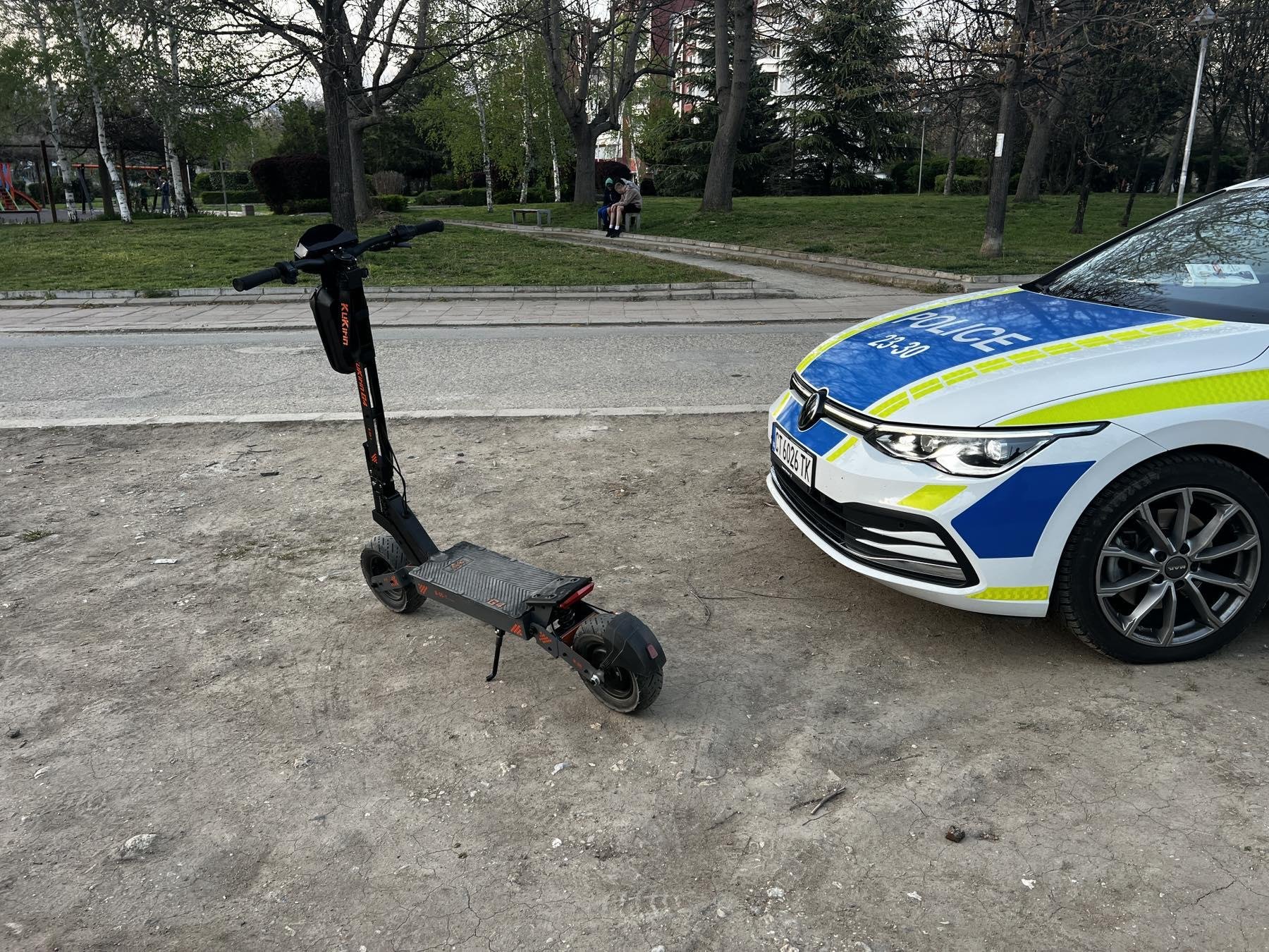 При всяка проверка на тротинетка в София е установено нарушение