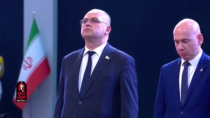 Депутати на "Възраждане" се поклониха пред останките на Али Хаменей