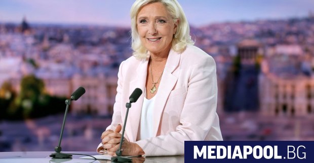 Френската крайнодясна лидерка Марин Льо Пен която във вторник беше