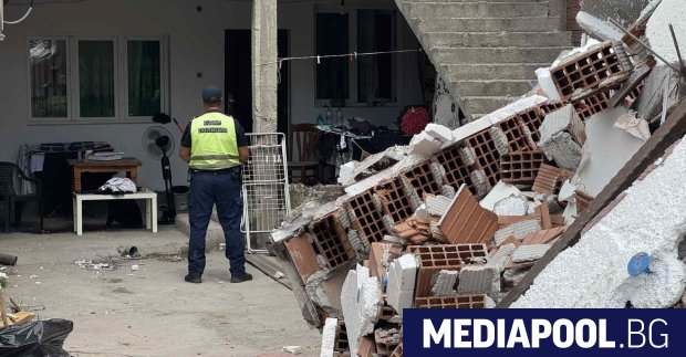 Багер е използван е при акция на МВР в столичния