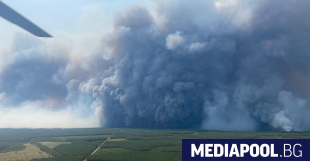 Пожарът обхванал района около Аркашонския залив във Франция и вече