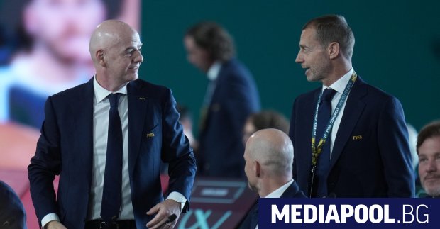 Президентът на Съюзът на европейските футболни асоциации UEFA Александър Чеферин