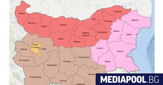 Обединяване на статистическите зони в страната от ниво 1 в