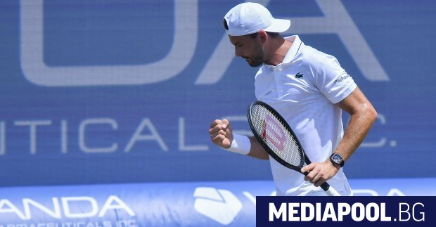 Григор Димитров постигна отлична чиста победа с 3 0 сета