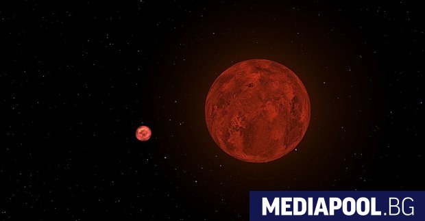 На планета която от едната си страна е постоянно изпепелявана