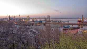 Пристанището в Одеса