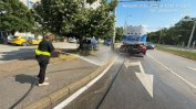 Извънредно миене на улиците в "Люлин" след пожара на отпадъци