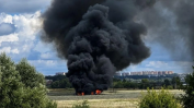 В Подмосковието се разби "най-ефективният в света" руски изтребител Су-57