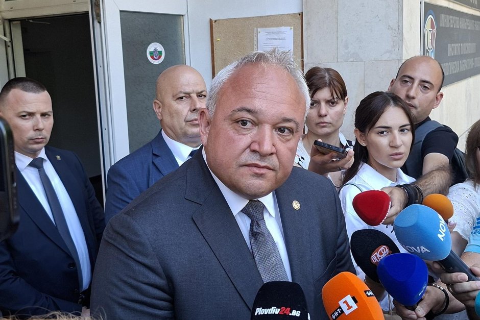 Вътрешният министър Иван Демерджиев, снимка БГНЕС