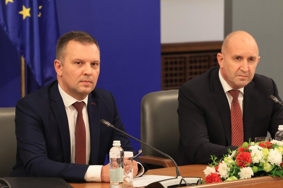 Румен Радев и Николай Найденов представиха реформата в правосъдието, Снимка: БГНЕС