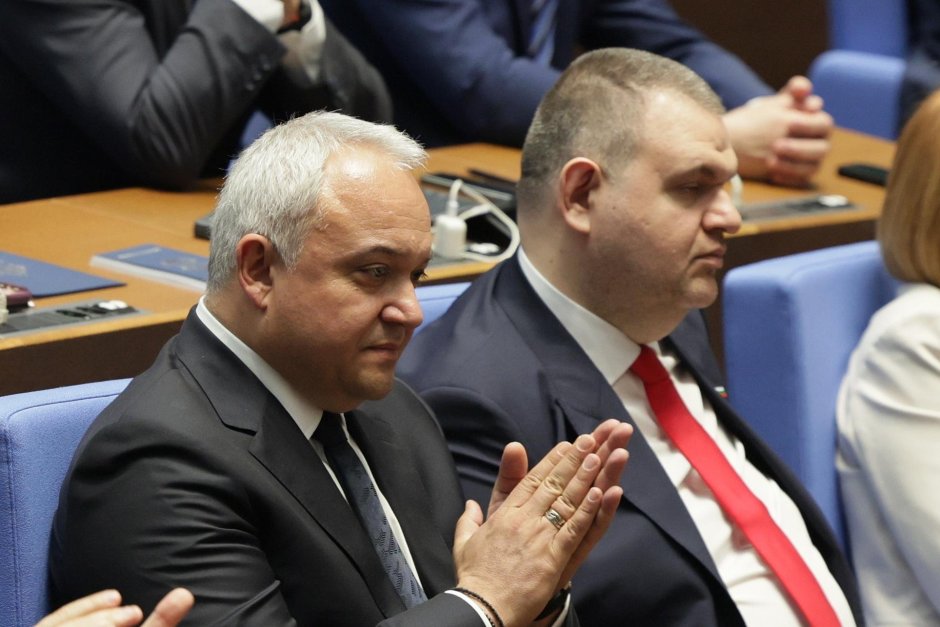 Иван Демерджиев и Делян Пеевски, снимка БГНЕС