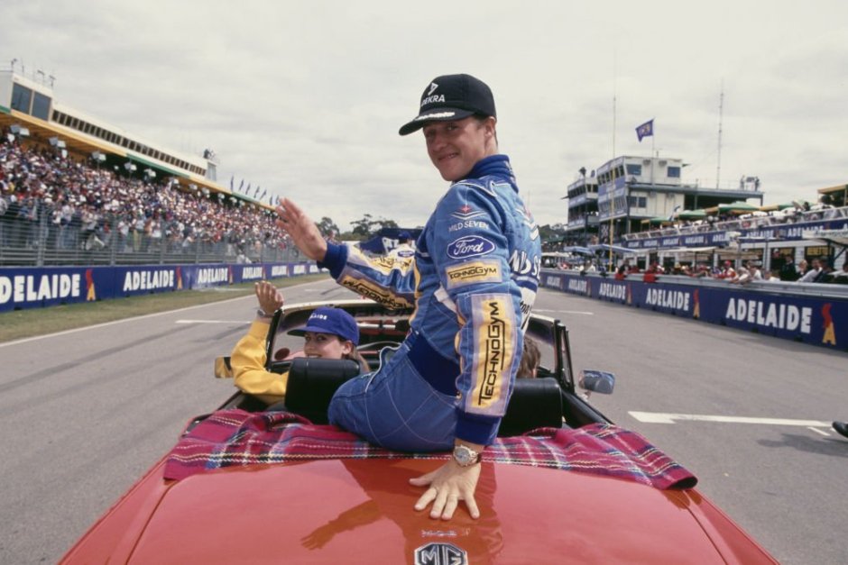 Михаел Шумахер, 1994 г.; снимка: GettyImages