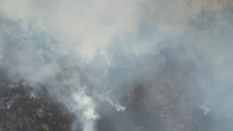 Пожар в Сърбия задими София и околностите