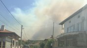 Пожар пламна край Хасково