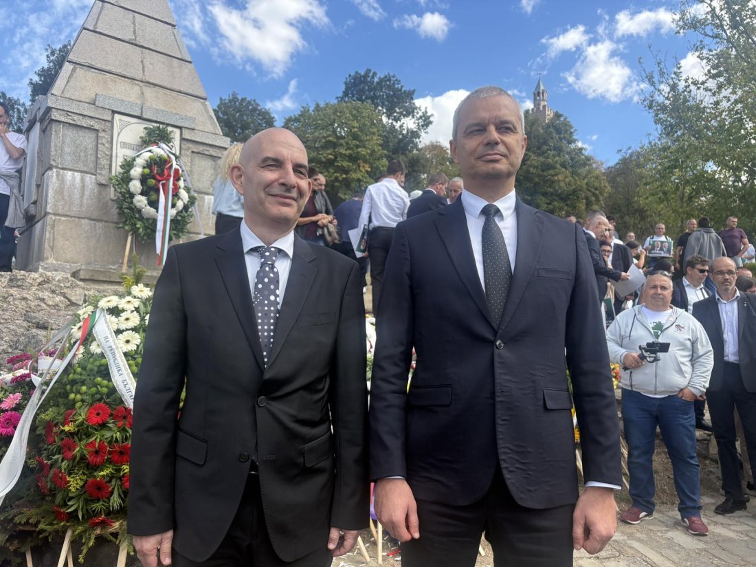 Костадинов и Волгин са кандидат-президентската двойка на "Възраждане"