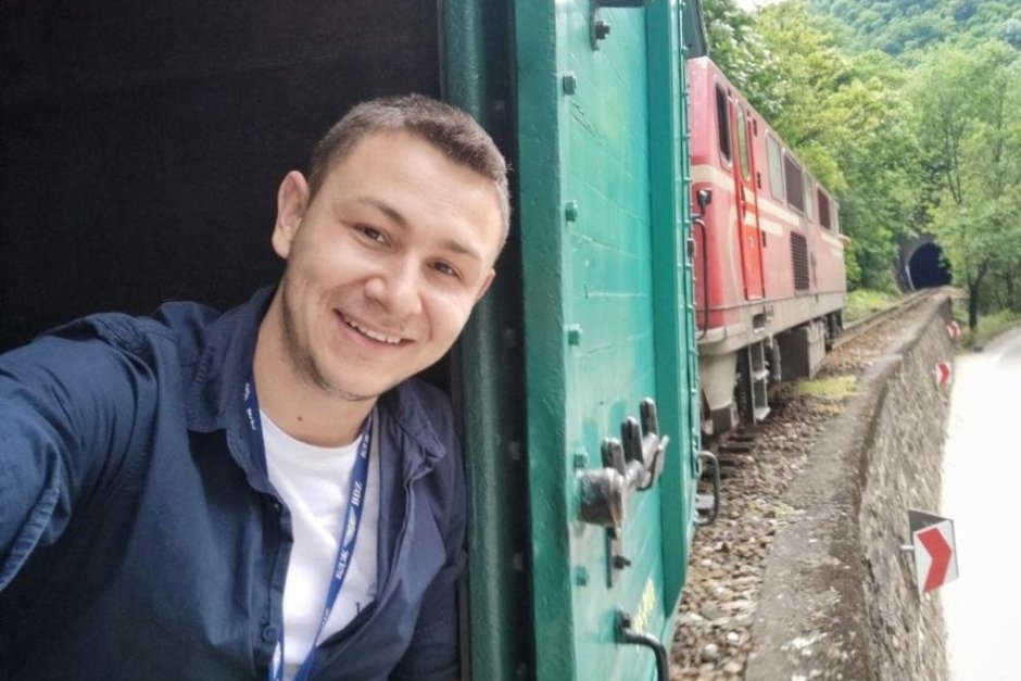 Спасителят на родопската тенсолинейка Кристиан Ваклинов влезе в директорския борд на "Холдинг БДЖ" Сн.Личен архив