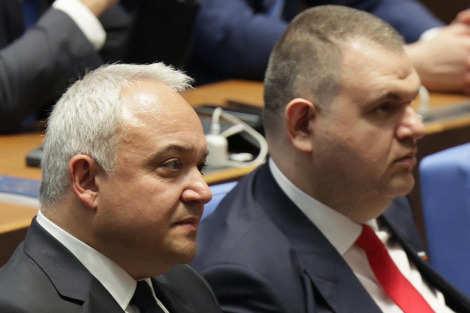 Иван Демерджиев и Делян Пеевски, снимка БГНЕС